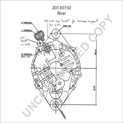 Prestolite Electric 20130150 - Alternator www.autospares.lv