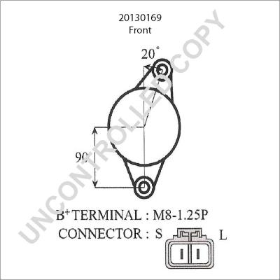 Prestolite Electric 20130169 - Ģenerators www.autospares.lv