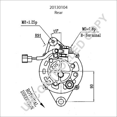 Prestolite Electric 20130104 - Ģenerators www.autospares.lv