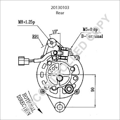 Prestolite Electric 20130103 - Ģenerators autospares.lv