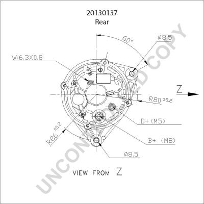 Prestolite Electric 20130137 - Генератор www.autospares.lv