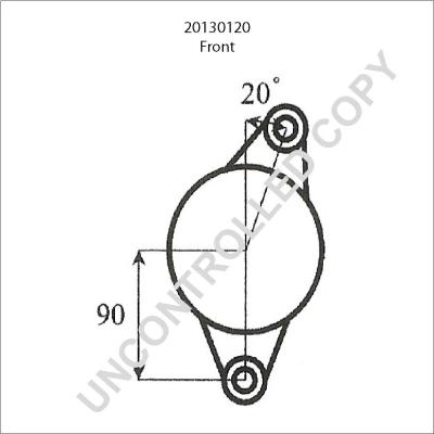 Prestolite Electric 20130120 - Ģenerators www.autospares.lv