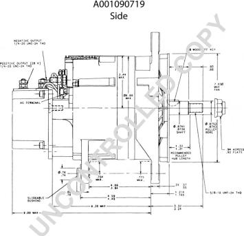 Prestolite Electric A001090719 - Ģenerators www.autospares.lv