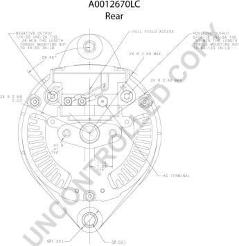 Prestolite Electric A0012670LC - Ģenerators www.autospares.lv