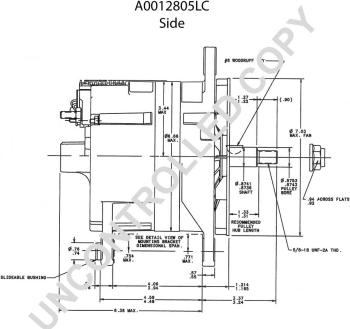 Prestolite Electric A0012805LC - Ģenerators www.autospares.lv