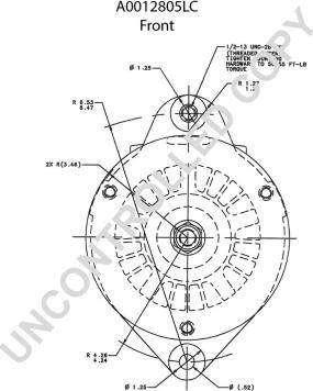 Prestolite Electric A0012805LC - Ģenerators www.autospares.lv