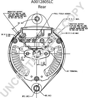 Prestolite Electric A0012805LC - Ģenerators www.autospares.lv