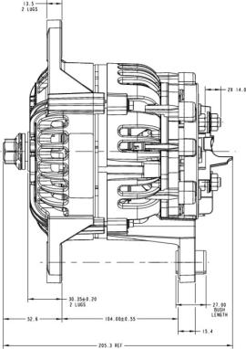 Prestolite Electric AVI147S3010HD - Ģenerators www.autospares.lv