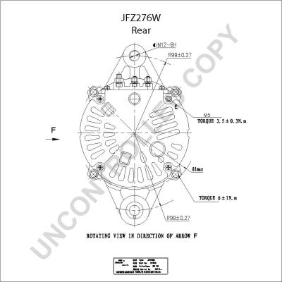 Prestolite Electric JFZ276W - Ģenerators www.autospares.lv