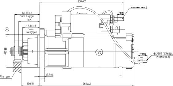 Prestolite Electric M90R3547SE - Стартер www.autospares.lv