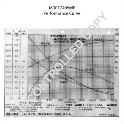 Prestolite Electric M0017406ME - Starteris www.autospares.lv