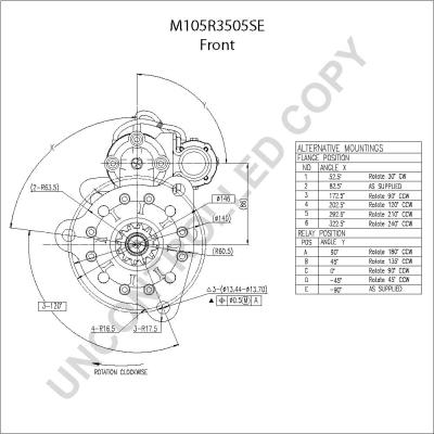 Prestolite Electric M105R3505SE - Starteris www.autospares.lv