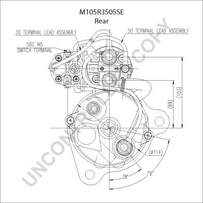 Prestolite Electric M105R3505SE - Starteris www.autospares.lv