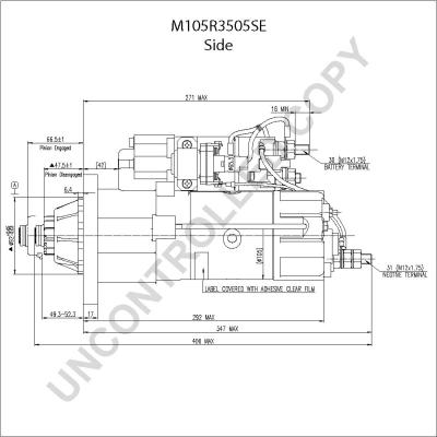 Prestolite Electric M105R3505SE - Starteris www.autospares.lv