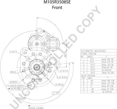 Prestolite Electric M105R3508SE - Starteris www.autospares.lv