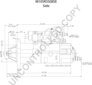 Prestolite Electric M105R3508SE - Starteris www.autospares.lv