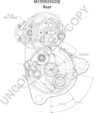 Prestolite Electric M105R3502SE - Starter www.autospares.lv