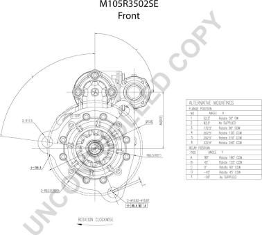 Prestolite Electric M105R3502SE - Starter www.autospares.lv