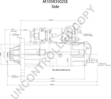 Prestolite Electric M105R3502SE - Starter www.autospares.lv