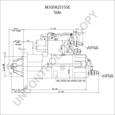 Prestolite Electric M105R2515SE - Starteris www.autospares.lv