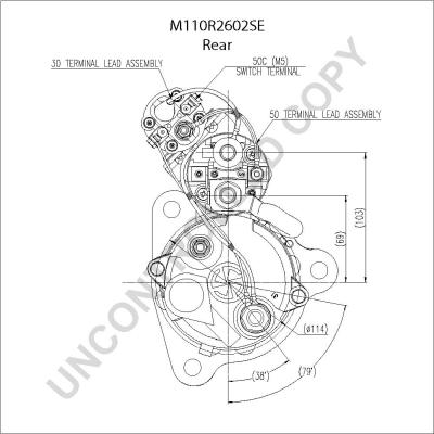 Prestolite Electric M110R2602SE - Starteris www.autospares.lv