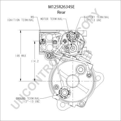 Prestolite Electric M125R2634SE - Starteris www.autospares.lv