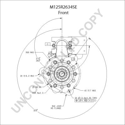 Prestolite Electric M125R2634SE - Starteris www.autospares.lv