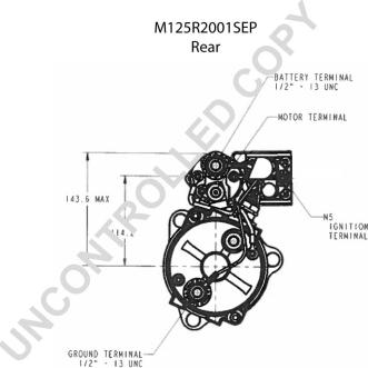 Prestolite Electric M125R2001SEP - Starteris www.autospares.lv