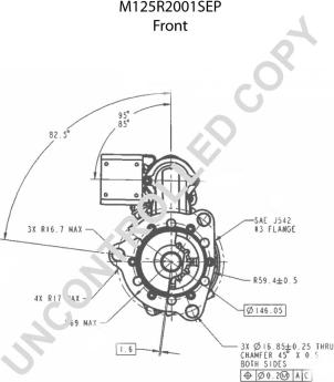 Prestolite Electric M125R2001SEP - Starteris www.autospares.lv