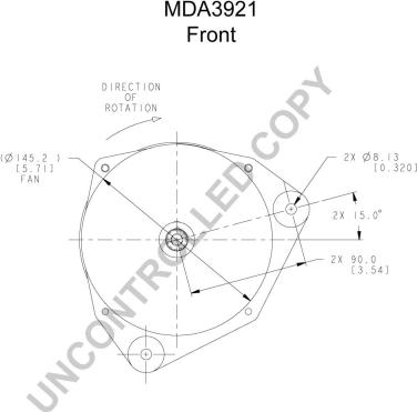 Prestolite Electric MDA3921 - Ģenerators www.autospares.lv