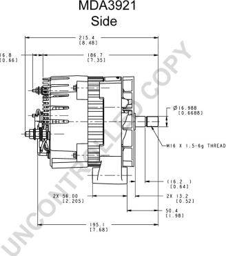 Prestolite Electric MDA3921 - Ģenerators www.autospares.lv