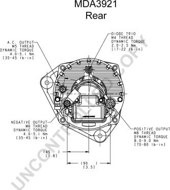 Prestolite Electric MDA3921 - Ģenerators www.autospares.lv