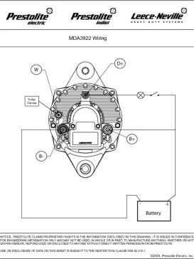 Prestolite Electric MDA3922 - Ģenerators www.autospares.lv