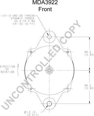 Prestolite Electric MDA3922 - Ģenerators www.autospares.lv