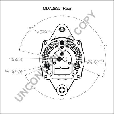 Prestolite Electric MDA2932 - Ģenerators www.autospares.lv