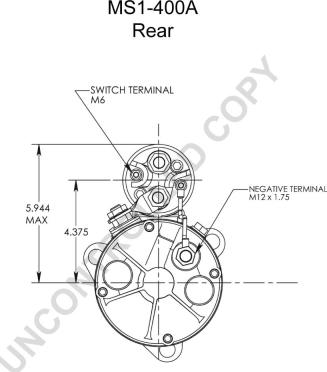 Prestolite Electric MS1-400A - Starteris www.autospares.lv