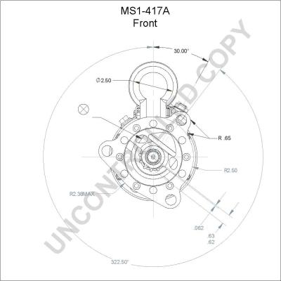 Prestolite Electric MS1-417A - Starteris www.autospares.lv