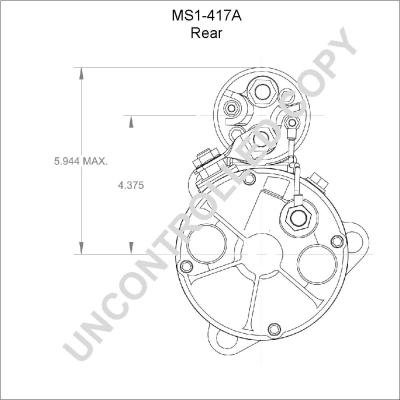 Prestolite Electric MS1-417A - Starteris www.autospares.lv