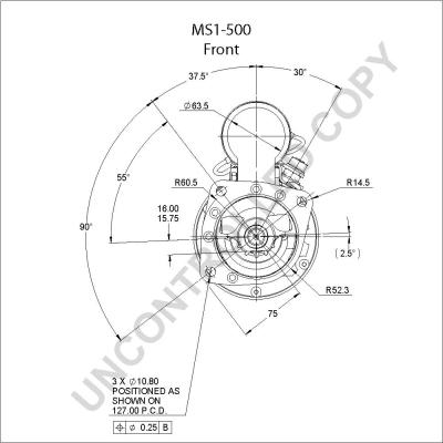 Prestolite Electric MS1-500 - Starteris autospares.lv