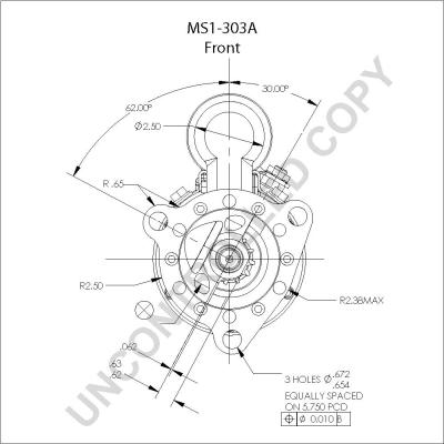 Prestolite Electric MS1-303A - Starteris www.autospares.lv