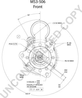 Prestolite Electric MS3-506 - Starteris www.autospares.lv