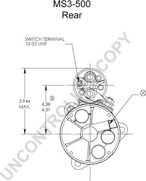 Prestolite Electric MS3-500 - Starteris www.autospares.lv