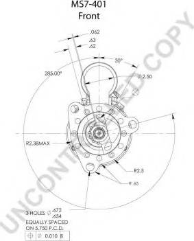 Prestolite Electric MS7-401A - Starteris www.autospares.lv