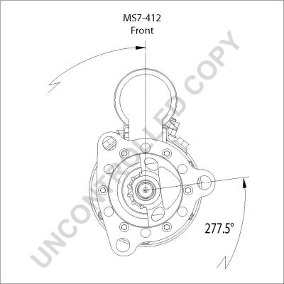 Prestolite Electric MS7-412A - Starteris autospares.lv