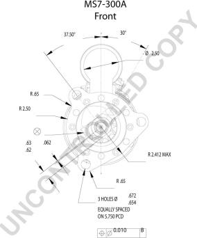 Prestolite Electric MS7-300A - Starter www.autospares.lv