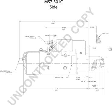 Prestolite Electric MS7-301A - Starteris www.autospares.lv