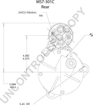 Prestolite Electric MS7-301A - Starteris www.autospares.lv