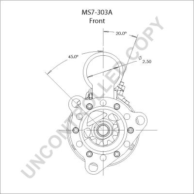 Prestolite Electric MS7-303A - Starteris www.autospares.lv