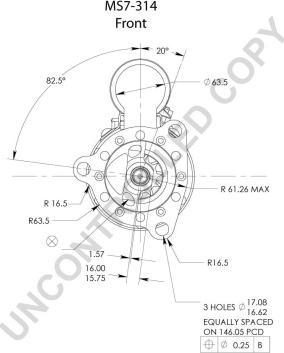 Prestolite Electric MS7-314 - Starteris autospares.lv