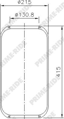 Prime-Ride 9013 - Pneimoatsperes spilvens, Pneimopiekare www.autospares.lv